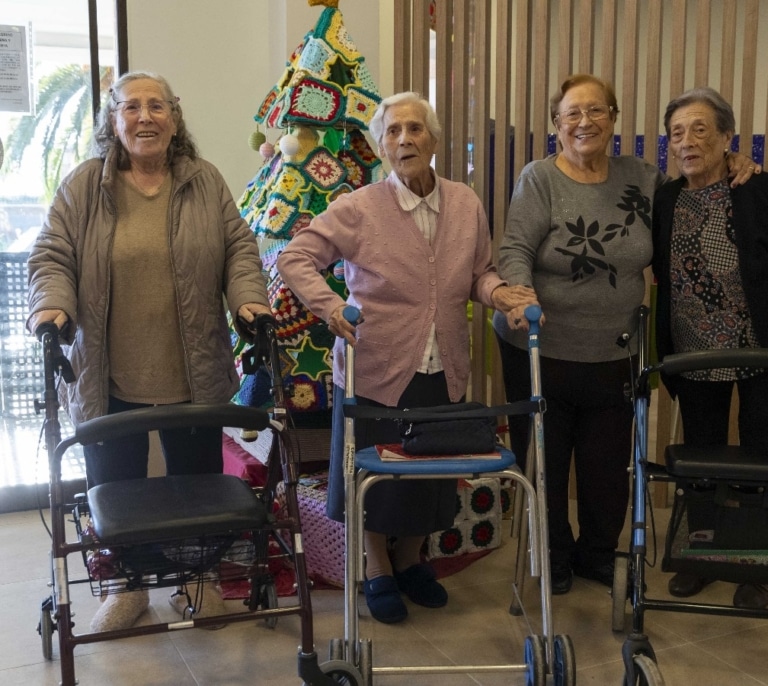 Soledad  no deseada y Navidad: el regalo de Casaverde y sus mayores