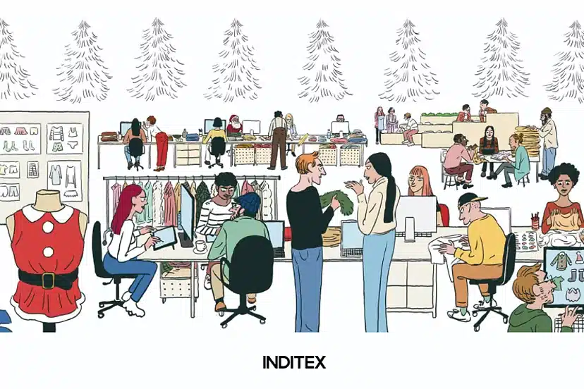 Felicitación de Navidad de Inditex.