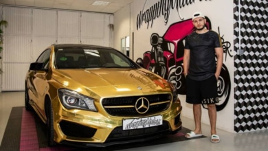 Omar Montes, de Carabanchel a Montepríncipe en un "lingote de oro XXL"