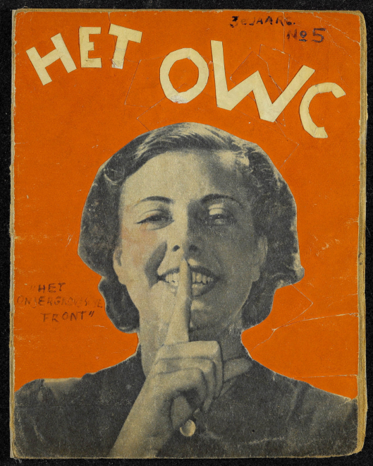 Portada de 'Het Onderwater Cabaret', 03.02.1945