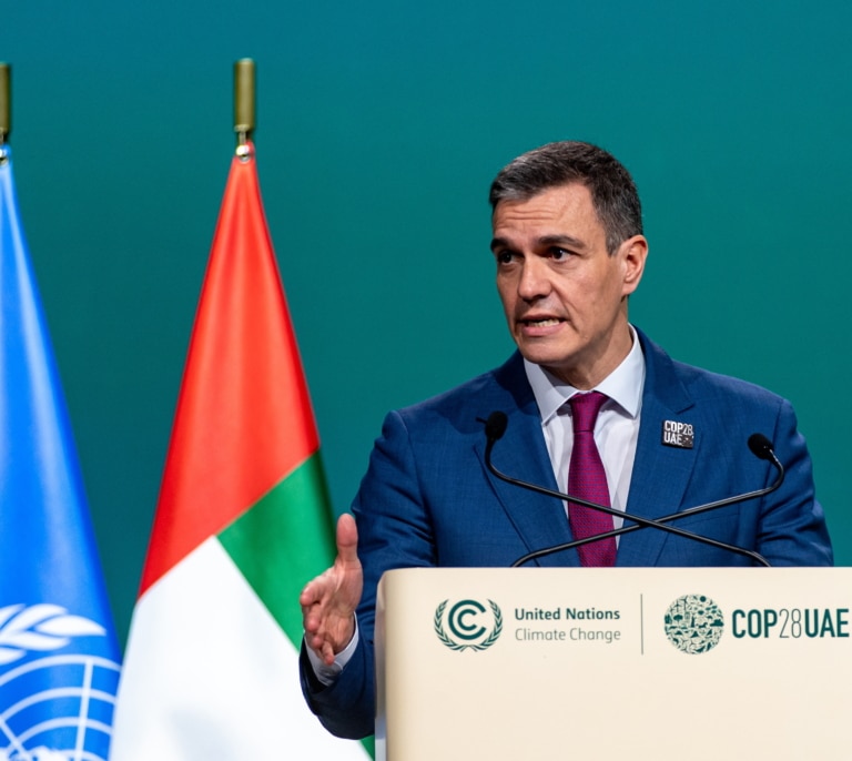 Sánchez anuncia en la COP28 una inversión de 20 millones de euros para el nuevo fondo de pérdidas y daños