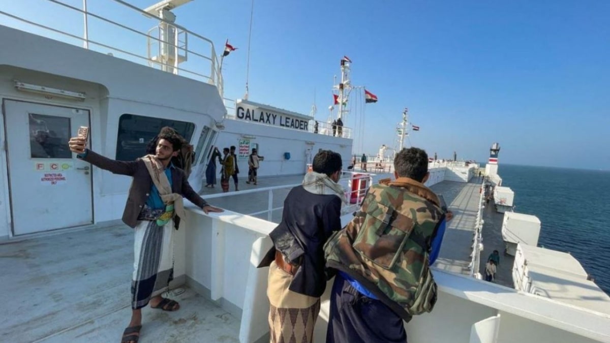 Los hutíes de Yemen reivindican un nuevo ataque contra un buque que se dirigía a Israel