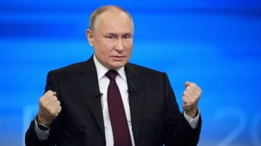 Un Putin triunfante asegura: "Nada de lo que pasa en Gaza ocurre en Ucrania"