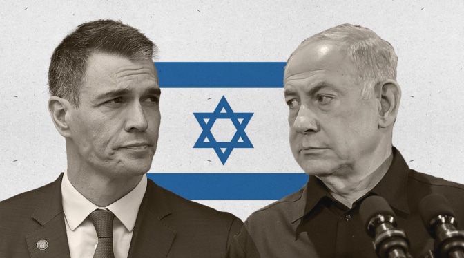 Sánchez dinamita los puentes con Israel 