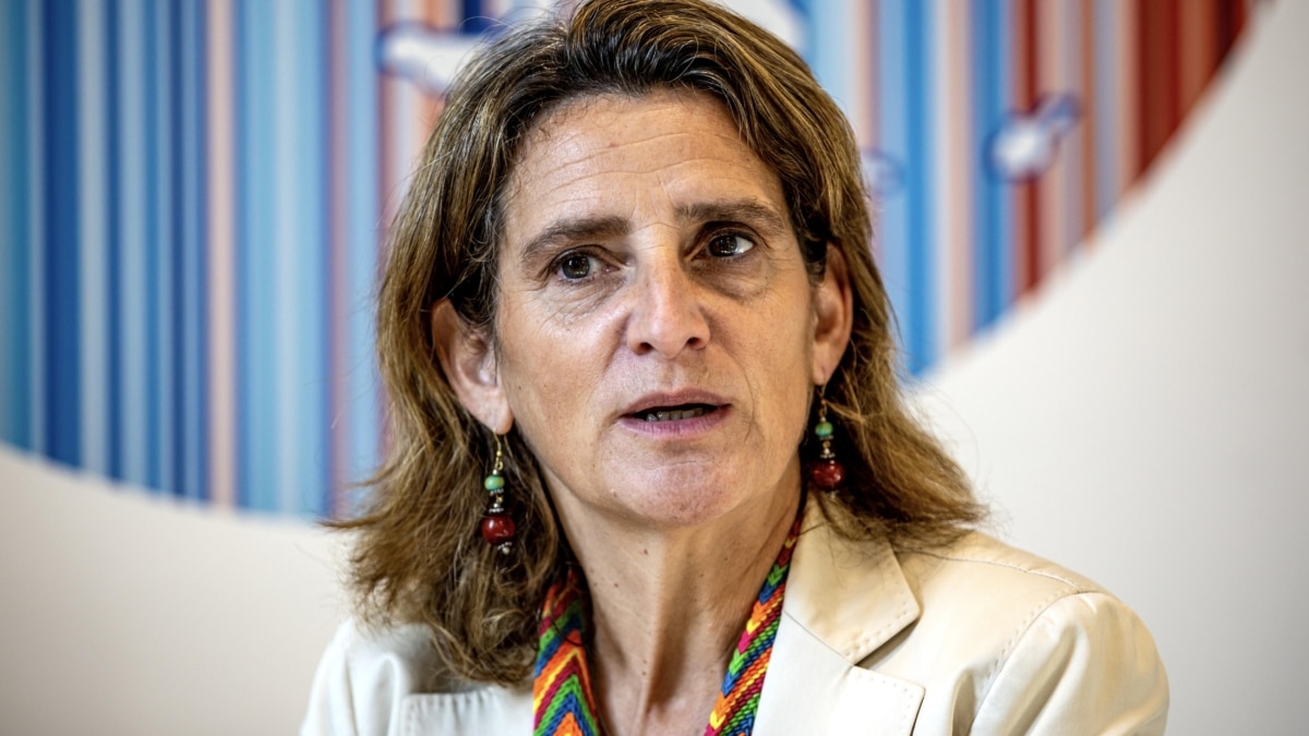 La vicepresidenta tercera del Gobierno y ministra para la Transición Ecológica y el Reto Demográfico, Teresa Ribera.