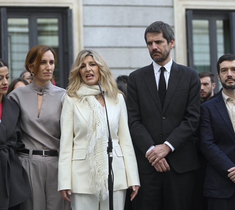 Yolanda Díaz advierte a Belarra que no ponga "en jaque" la legislatura "por intereses de parte"