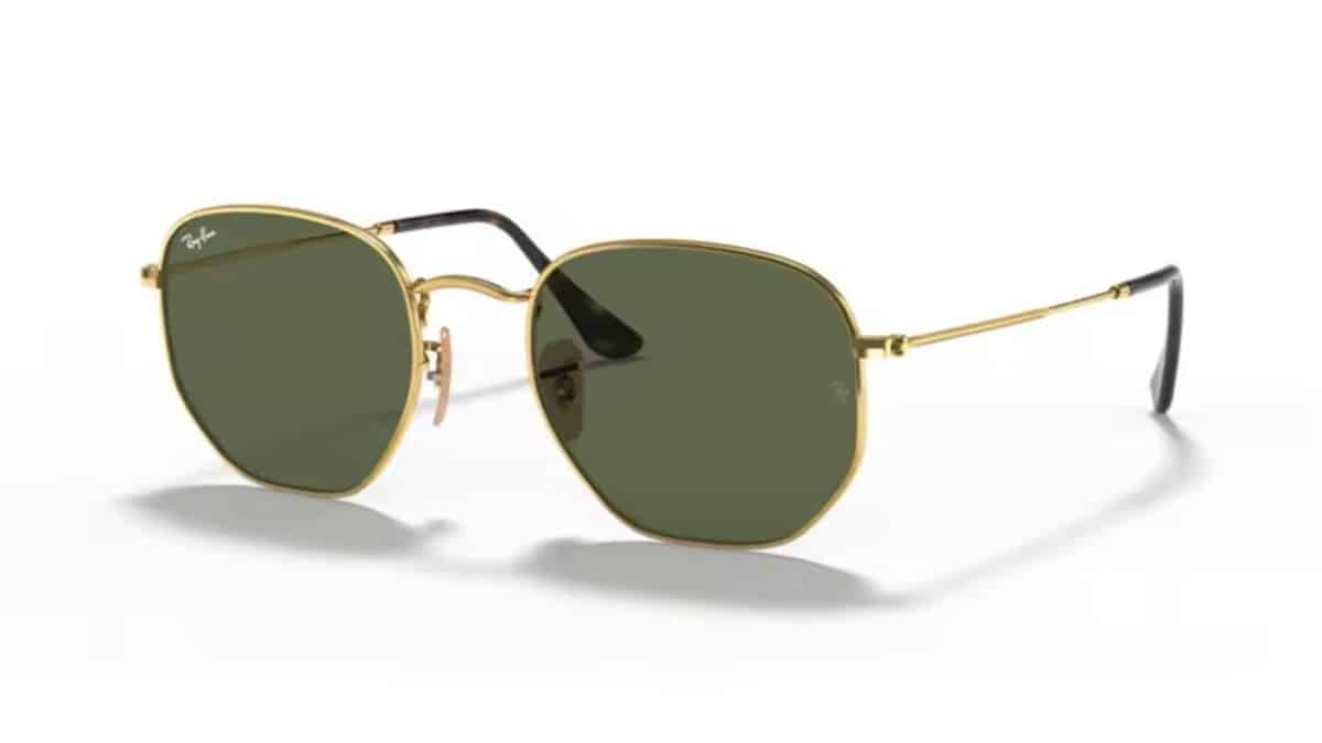 gafas de sol ray ban forma hexagonal