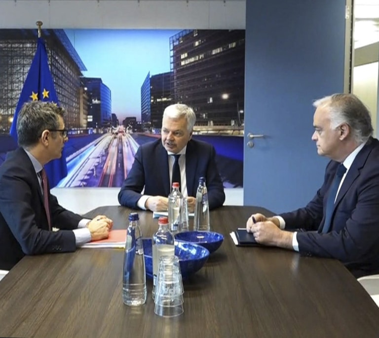 Gobierno y PP avanzan en la renovación del CGPJ y se citan a una nueva reunión con Reynders el 12 de febrero