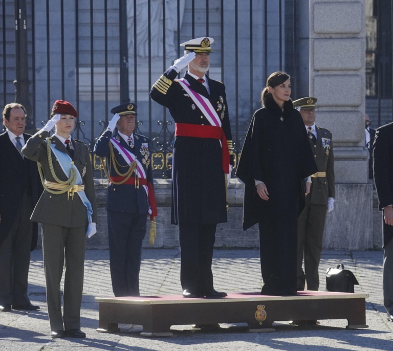 Siga en directo la primera Pascua militar de la princesa Leonor
