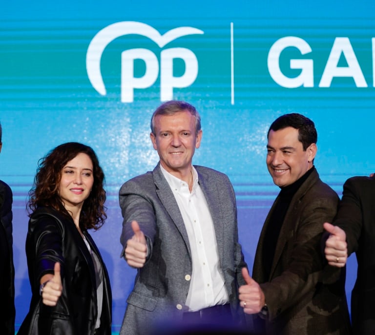 Ayuso carga en Galicia contra el "Yolandismo": "Os vamos a arrasar en las urnas"