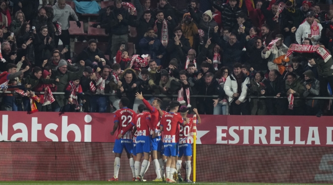 El Girona tumba al Atlético de Madrid en la orgía de goles de Montilivi