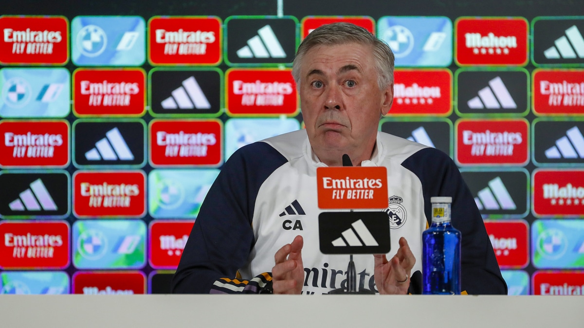 El entrenador del Real Madrid, el italiano Carlo Ancelotti