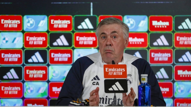 El entrenador del Real Madrid, el italiano Carlo Ancelotti