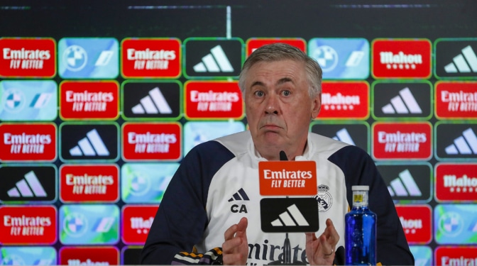 Ancelotti se harta de Laporta: "Todos saben lo que ha pasado en el fútbol español en los últimos 20 años"