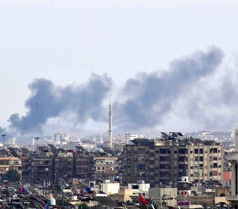 Un ataque contra un edificio en Damasco mata a cinco miembros de la Guardia Revolucionaria iraní