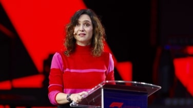 Ayuso: Fórmula 1, cuero y gasolina