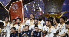 El Madrid abruma al Barça en la Supercopa de Vinicius