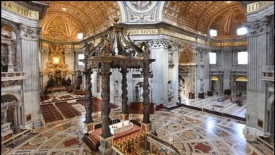 El Vaticano restaurará por segunda vez en la historia el baldaquino de Bernini en San Pedro por 700.000 euros