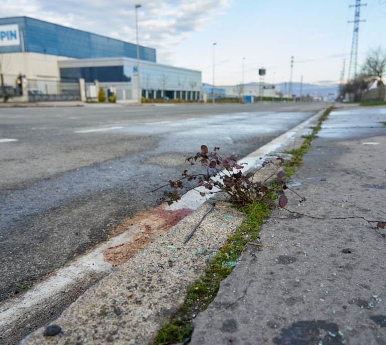 Dos jóvenes mueren tras una colisión en un polígono de Vitoria donde se celebran carreras ilegales