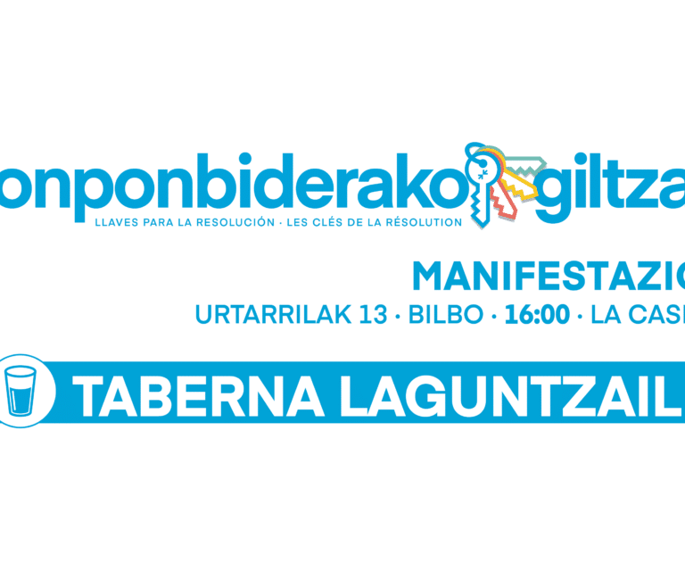 'Bares amigos', fútbol y fiesta, así será el día de apoyo a los presos de ETA