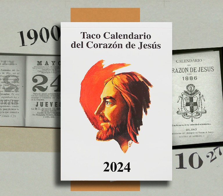 El 'Taco' del Corazón de Jesús, el calendario 'decente' que salió del fuego "del infierno"