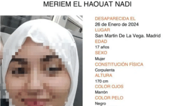 Desaparecida una joven de 17 años en San Martín de la Vega (Madrid)