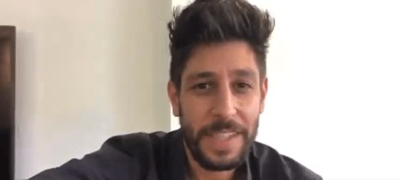 El actor israelí de 'Fauda' Idan Amedi en un vídeo de sus redes sociales