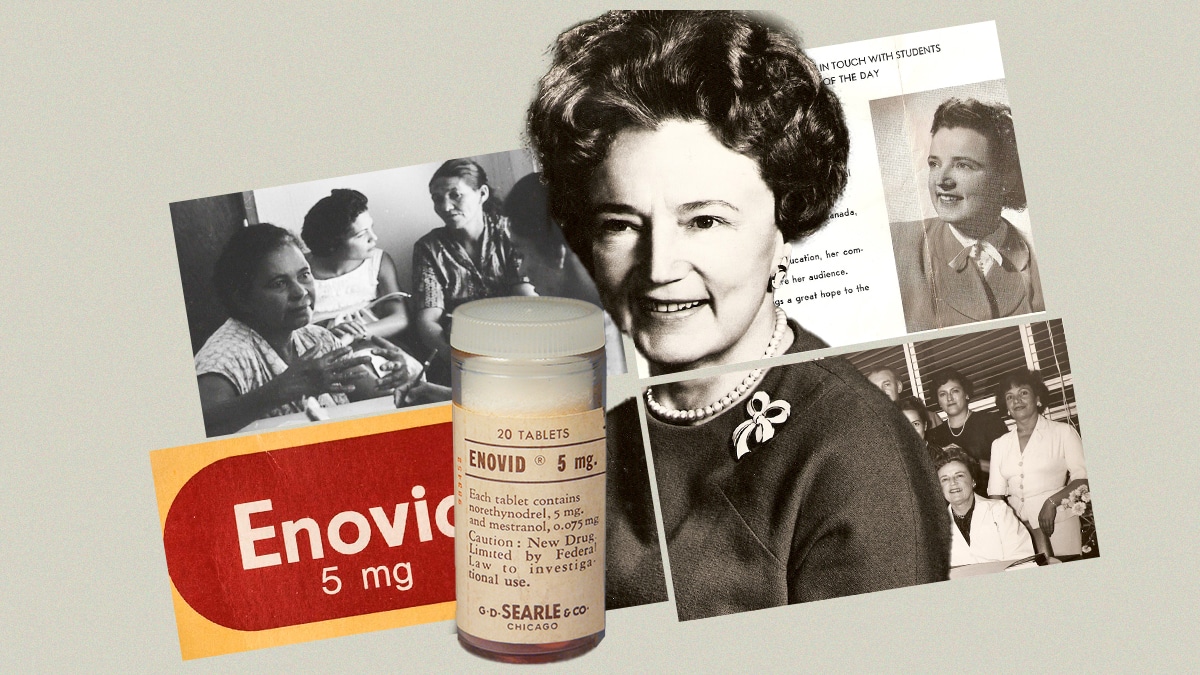 La doctora Edris Rice-Wray consiguió en 1956 realizar un estudio en humanos para probar la eficacia de la píldora diseñada por John Rock y Gregory Pincus.