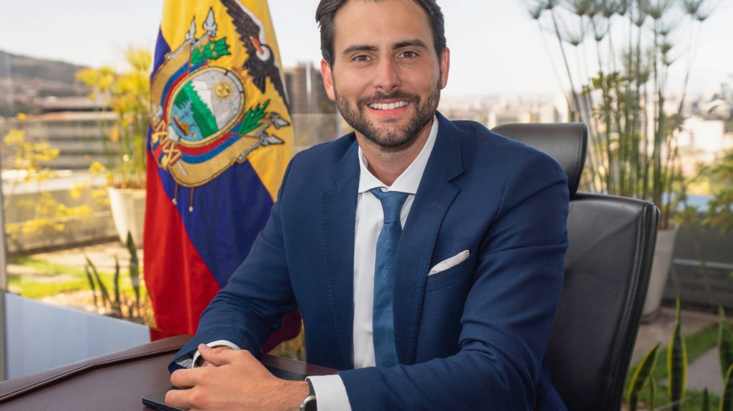 Niels Olsen, ministro ecuatoriano de Turismo