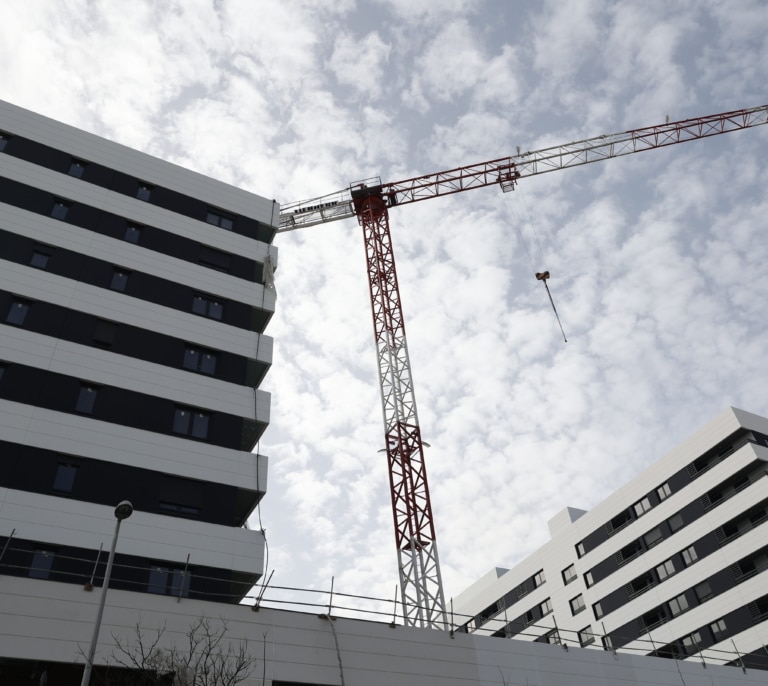 Punto de inflexión en el precio de vivienda de obra nueva: solo crecerá un 4,1% hasta junio
