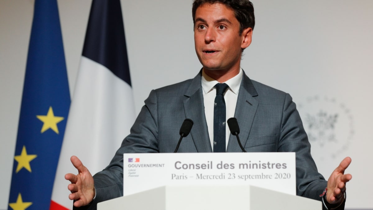 Gabriel Attal, recién designado como primer ministro de Francia