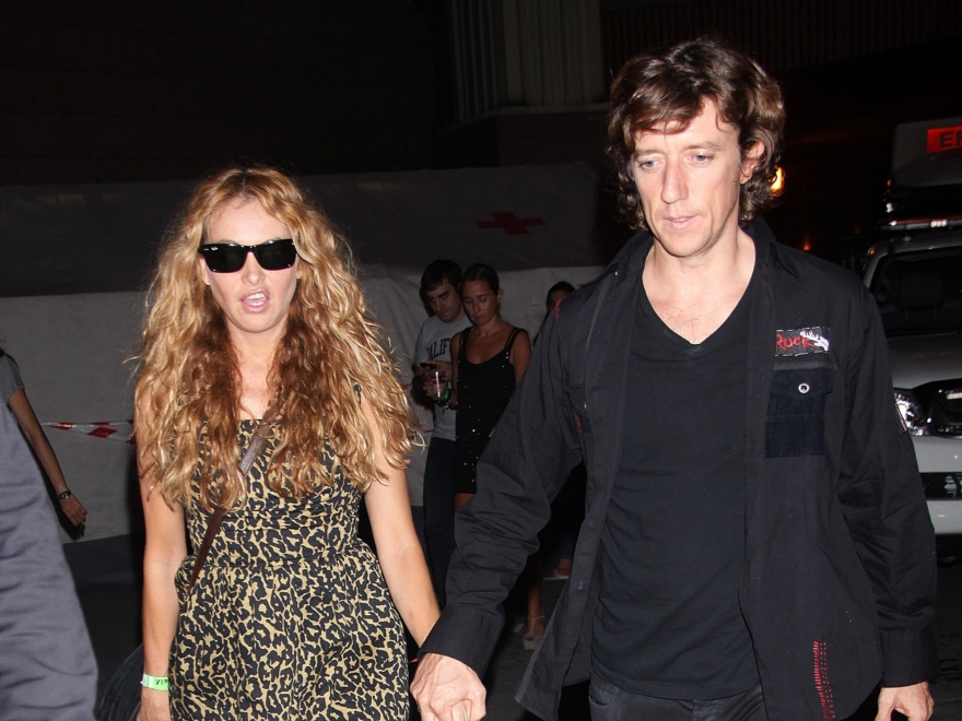 Paulina Rubio y Colate en una foto de archivo.