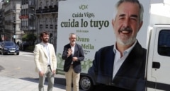 Álvaro Díaz-Mella, candidato de Vox en las elecciones gallegas del 18-F