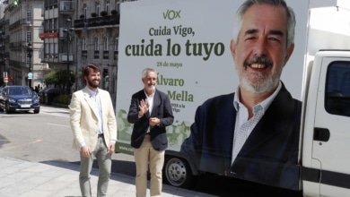 Álvaro Díaz-Mella, candidato de Vox en las elecciones gallegas del 18-F