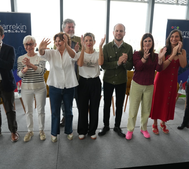 La 'guerra' interna entre Podemos y Sumar complica la candidatura única en Euskadi