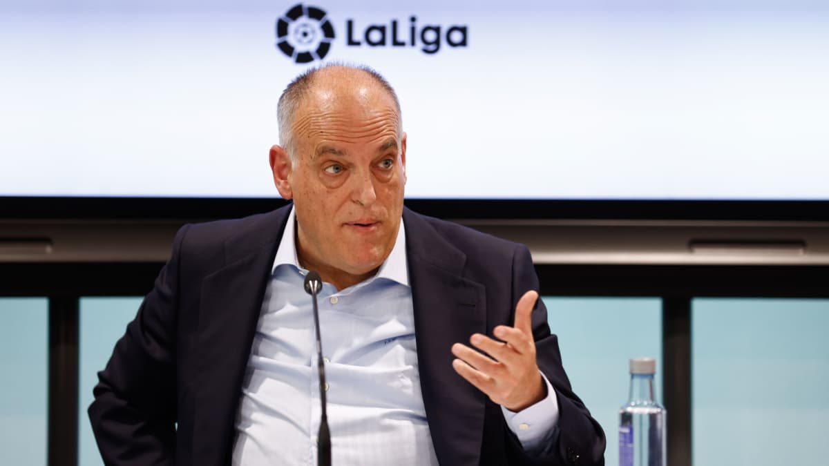 Javier Tebas, presidente de La Liga