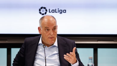 Tebas, el chivatazo de Laporta sobre la Superliga y Negreira: "Si fuera ahora el Barça descendería"