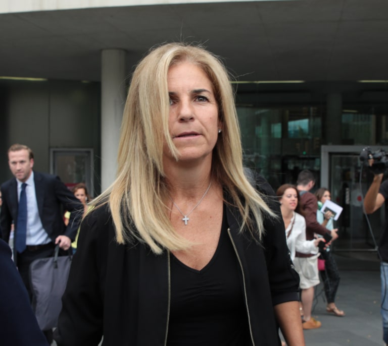 Arantxa Sánchez Vicario elude la cárcel y su exmarido recibe una condena de tres años