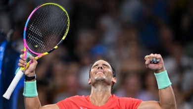 Nadal arrolla a Kubler y sigue lanzado en Australia