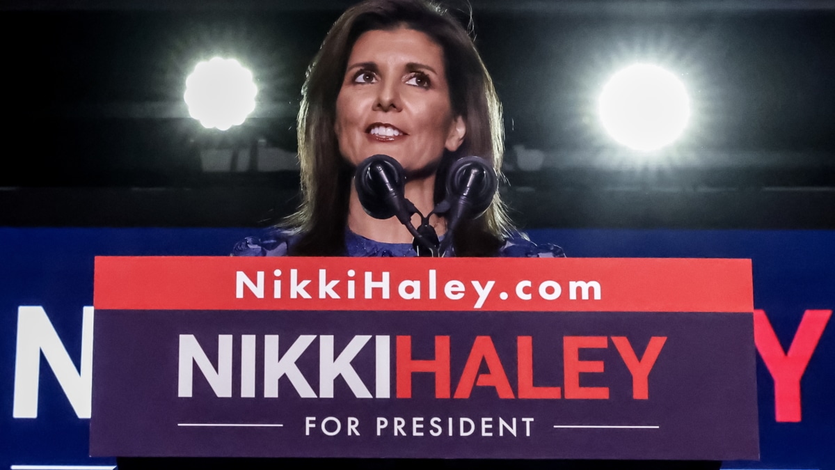 Nikki Haley, en Concord (New Hampshire).