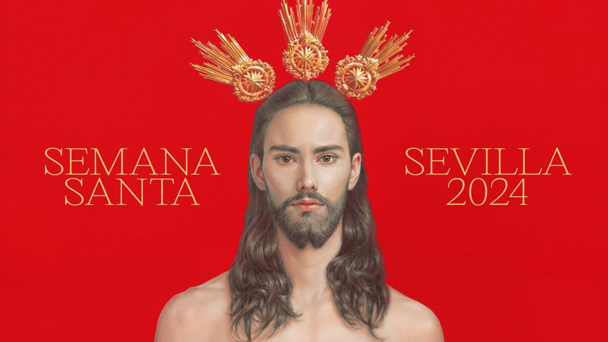 cartel de la Semana Santa de Sevilla 2024.