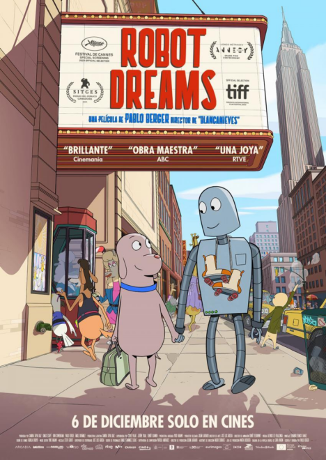 El póster de 'Robot Dreams'