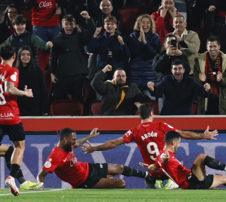 El Mallorca, semifinalista de Copa, resiste a la reacción de grande del Girona
