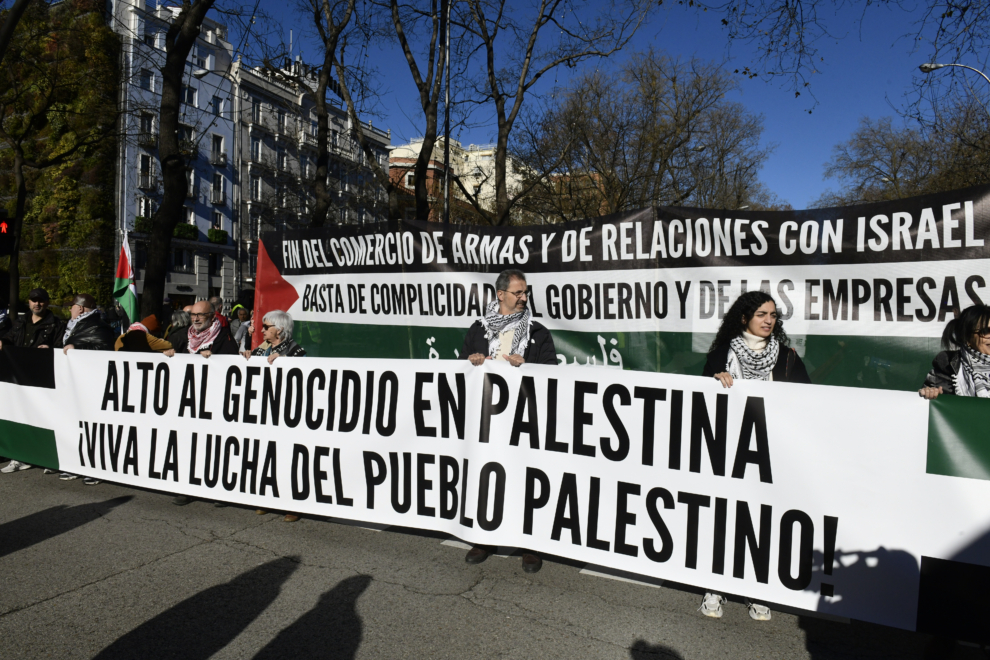 Manifestación este sábado en Madrid convocada por Red Solidaria contra la Ocupación de Palestina (RESCOP)