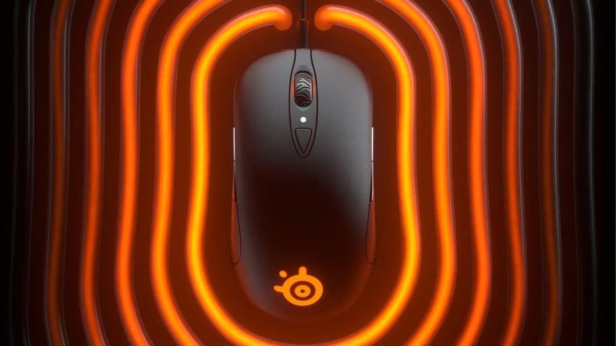 ratón gaming de color negro