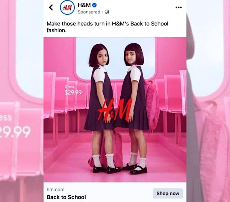 H&M retira un anuncio en Australia tras recibir numerosas críticas por sexualizar a niñas