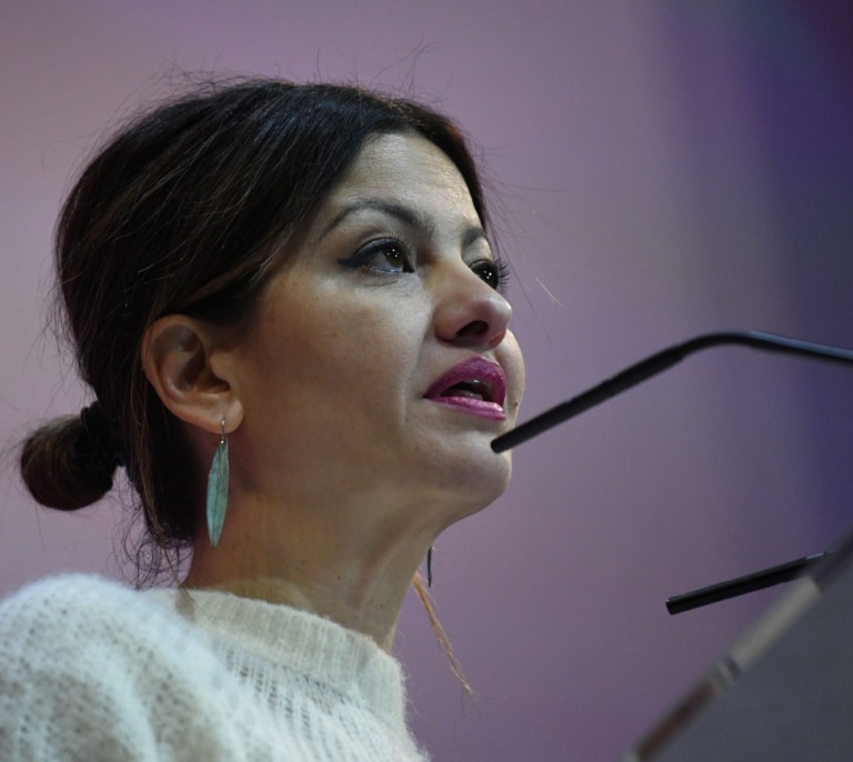 La ministra Sira Rego se perfila como la primera mujer que liderará Izquierda Unida
