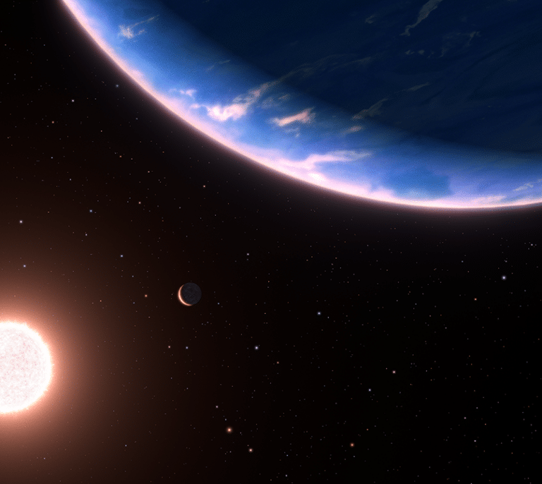 El Hubble localiza vapor de agua en la atmósfera de un pequeño exoplaneta "similar a la Tierra"