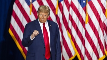 Trump arrasa en Iowa mientras DeSantis sorprende al ser segundo frente a Haley