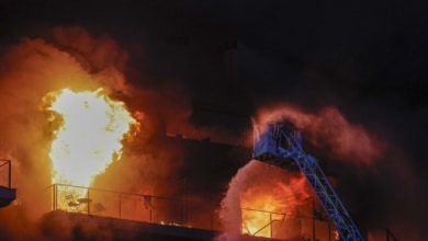 El pavoroso rescate del incendio de Valencia: "Hay gente gritando en los balcones"